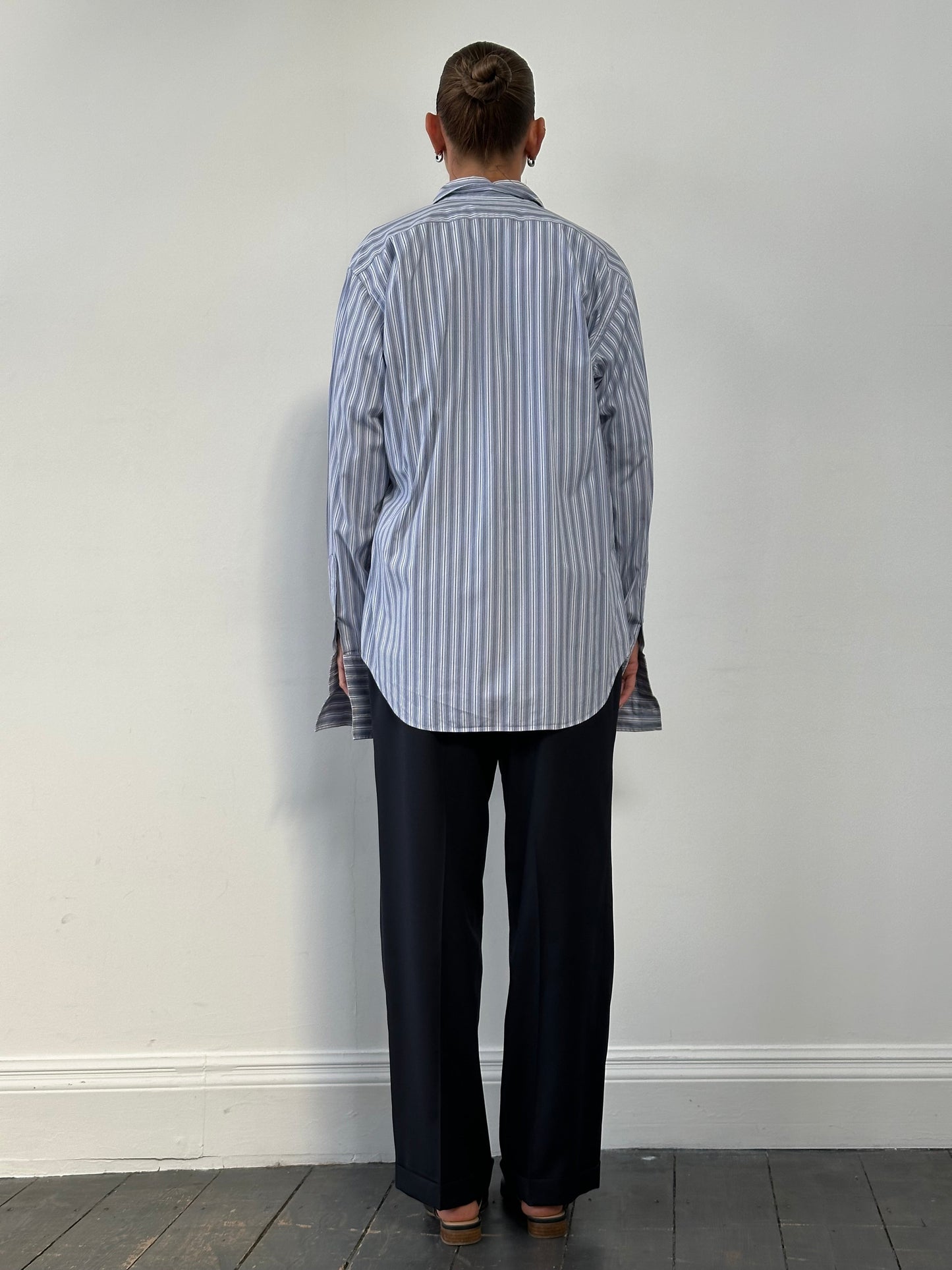 Ralph Lauren Stripe Pure Cotton Dress Shirt - L/XL