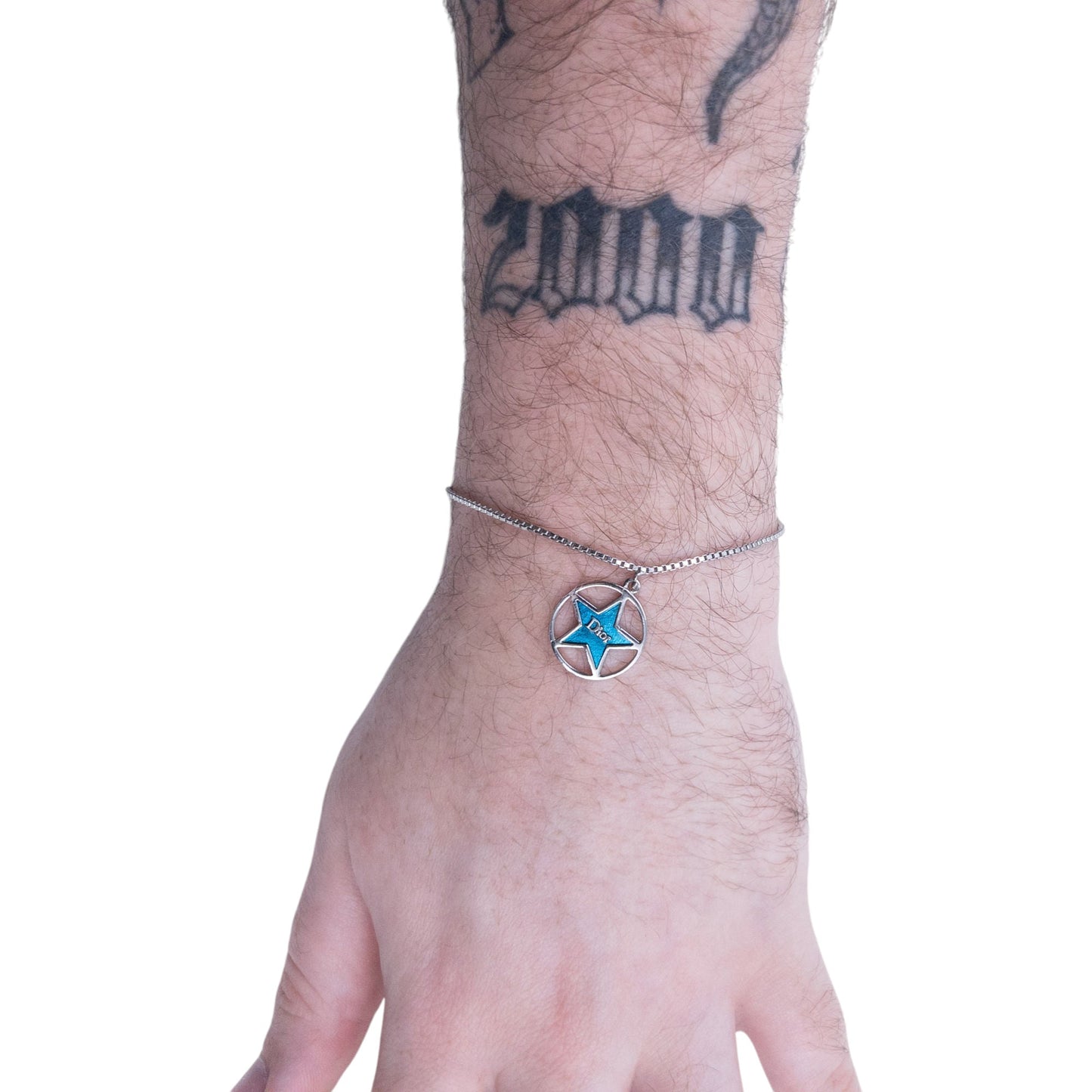 Vintage 2000s Dior By John Galliano Star Cut-Out Bracelet | O/S, Multicoloured