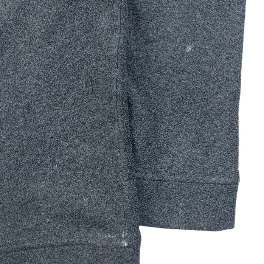 Vintage 2000s YSL Yves Saint Laurent Q Zip Fleece Sweatshirt Size M | Medium, Grey