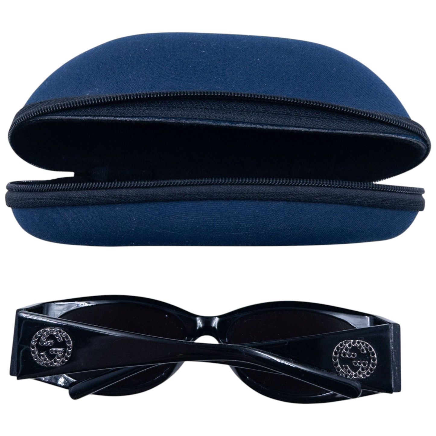 Vintage 2000s Gucci Diamonte Sunglasses | O/S, Black