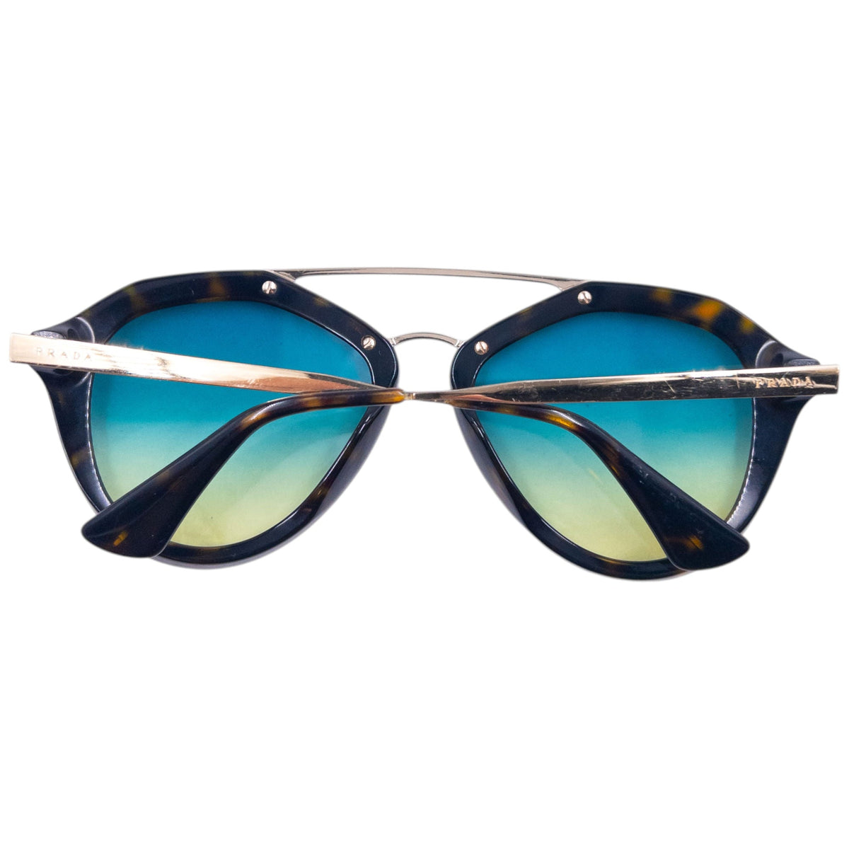 Vintage 2000s Prada Tortoise Shell Sunglasses | O/S, Tortoise Shell