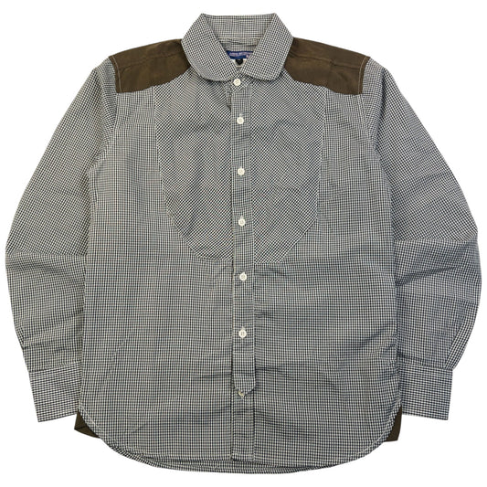 Vintage 2000s Junya Watanabe X Comme Des Garçons MAN Button Up Shirt Size XS | XS, Multicoloured