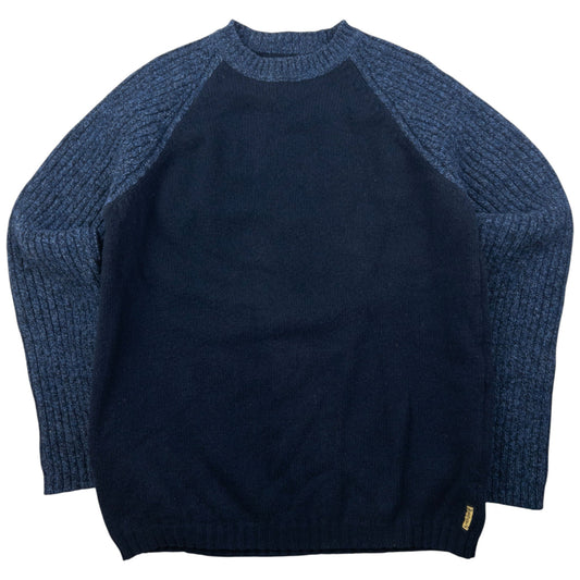 Vintage Armani Jeans Knitted Wool Jumper Size S