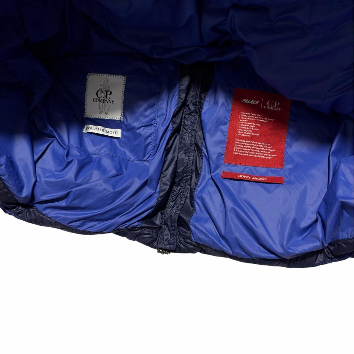 CP Company Palace Down Explorer Jacket | XXXL, Navy