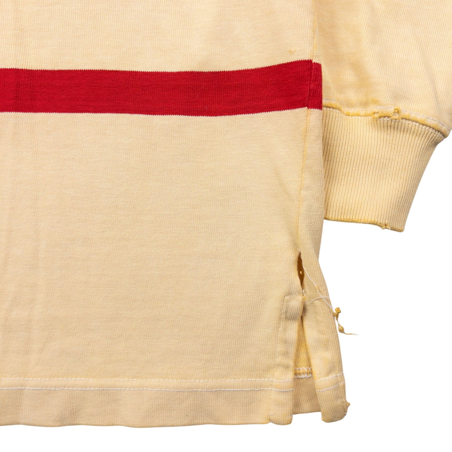 Vintage Ralph Lauren Striped Long Sleeve Rugby Polo Shirt Size L