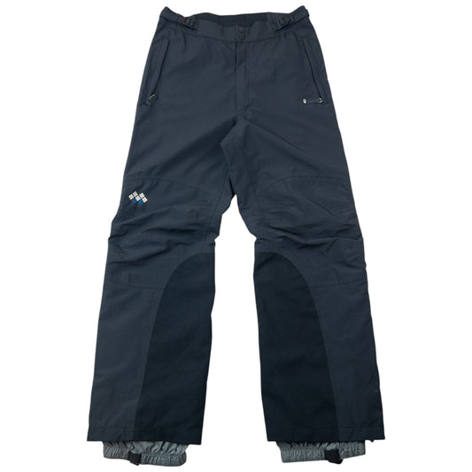 Vintage 2000s Montbell Goretex Full Zip Snowboarding Trousers Size S | Small, Black