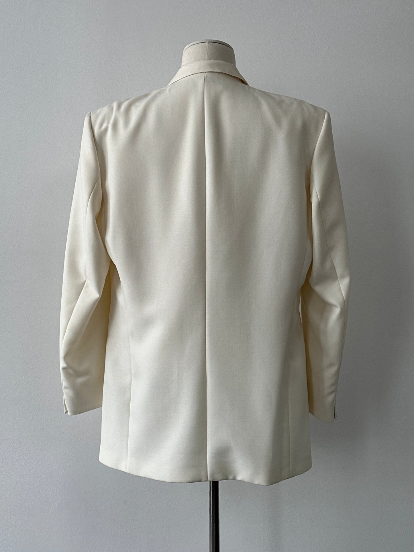 Vintage 1990s Wool Double Breasted Tailored Blazer - 44L