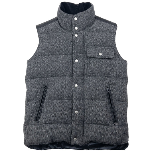 Vintage 2000s Comme Des Garçons HOMME Wool Puffer Gilet Size S