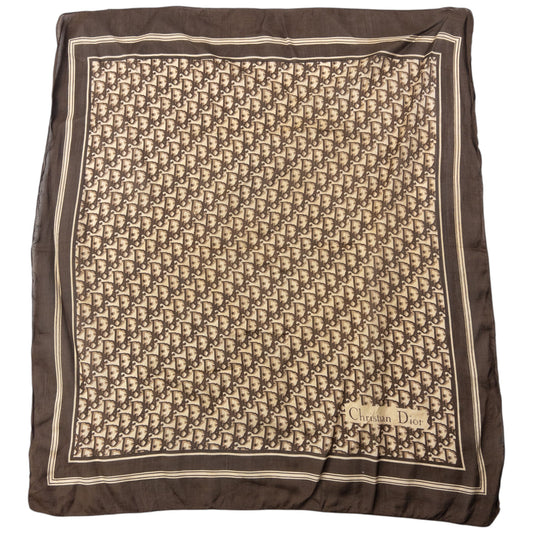 Vintage 90s Dior Monogram Pixel Scarf