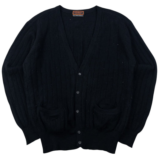 Vintage 80s YSL Yves Saint Laurent Cashmere Cardigan Size M