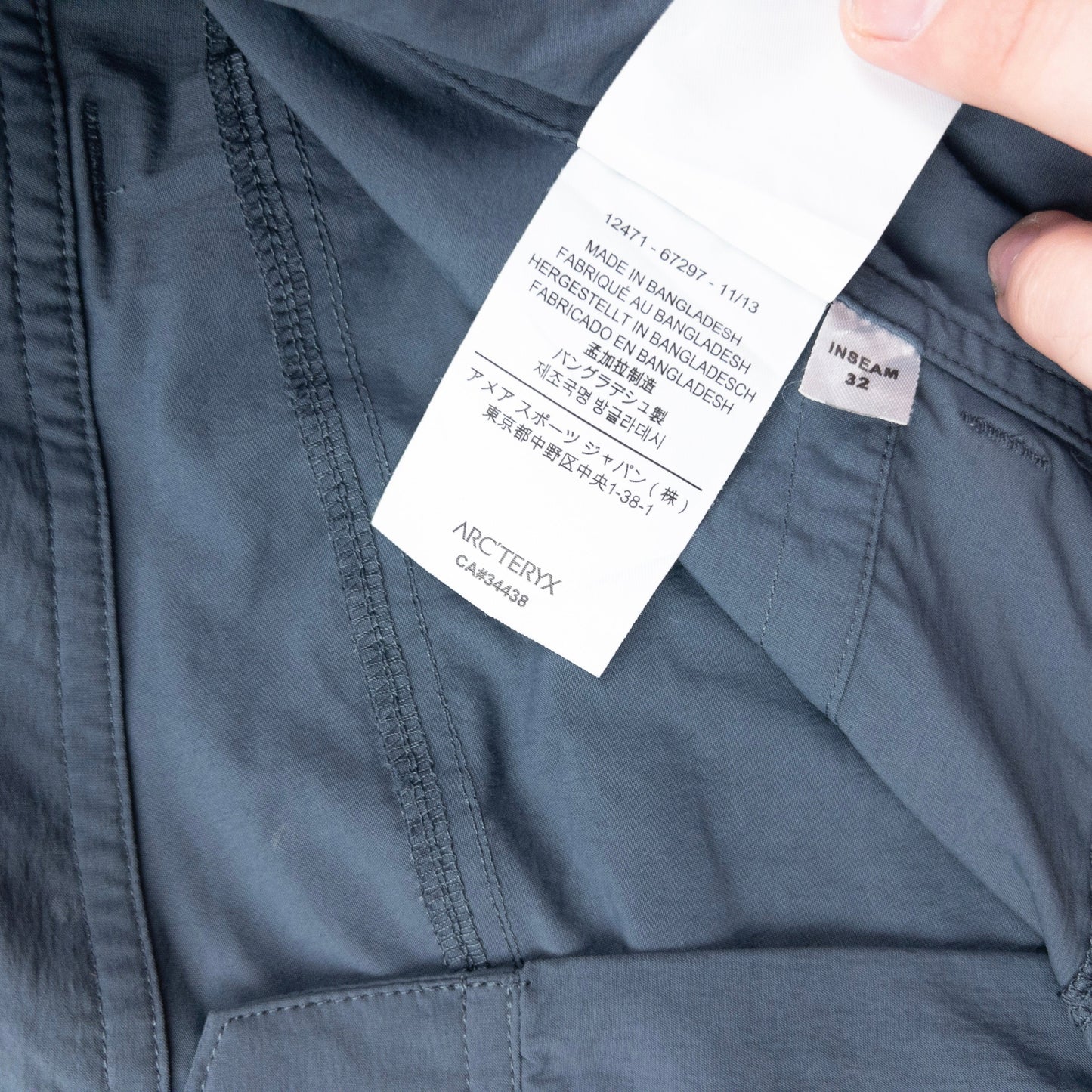 Vintage 2000s Arcteryx Lightweight Trousers Womens Size W30 | W30, Blue Grey