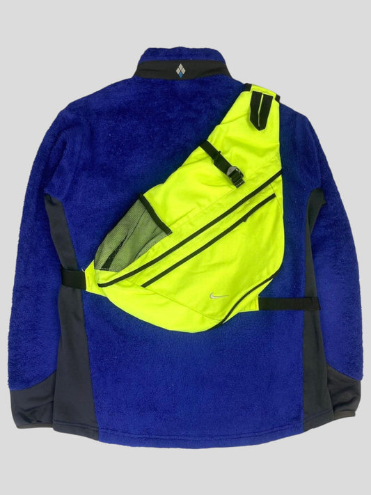 Nike 00’s Neon Green Tri-harness Bag | O/S, Green