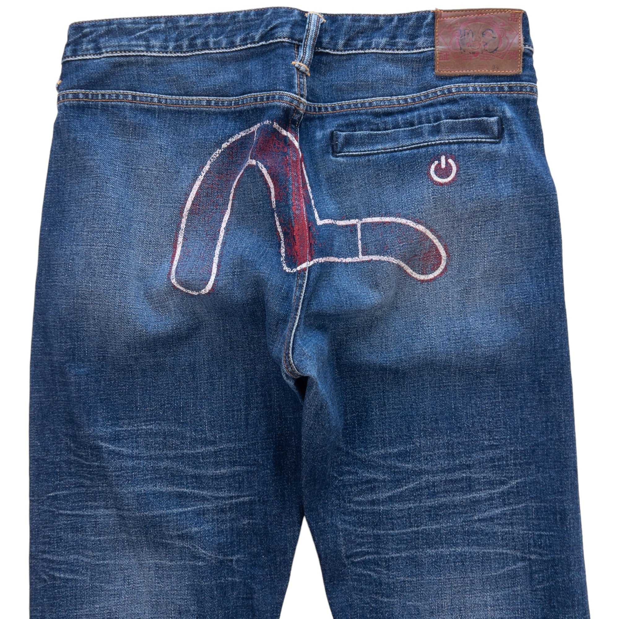 Vintage Evisu Japanese Denim Jeans Size W33 – Known Source