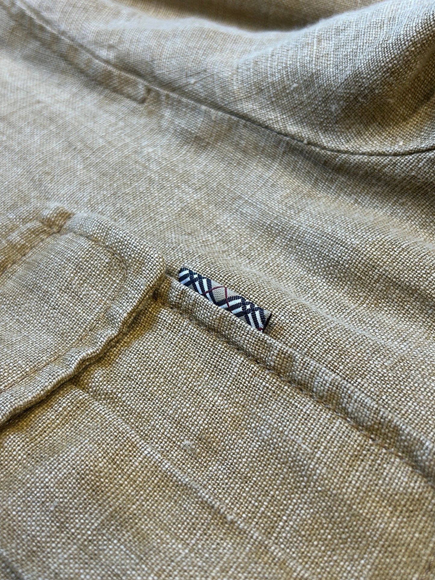 Burberry 2000's Cotton Mix Field Jacket XL