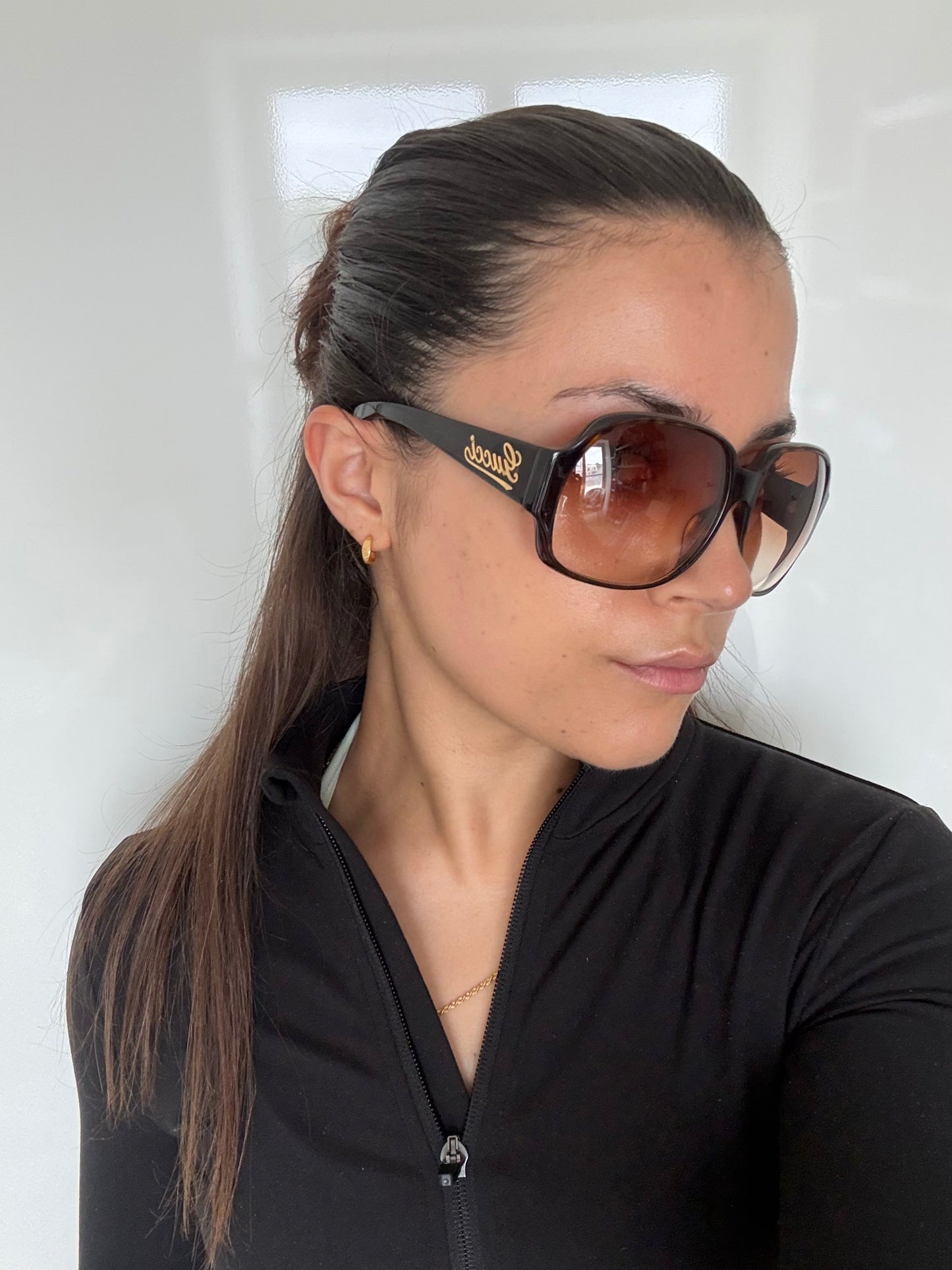 2000s Gucci Oversized Sunglasses | O/S, Brown