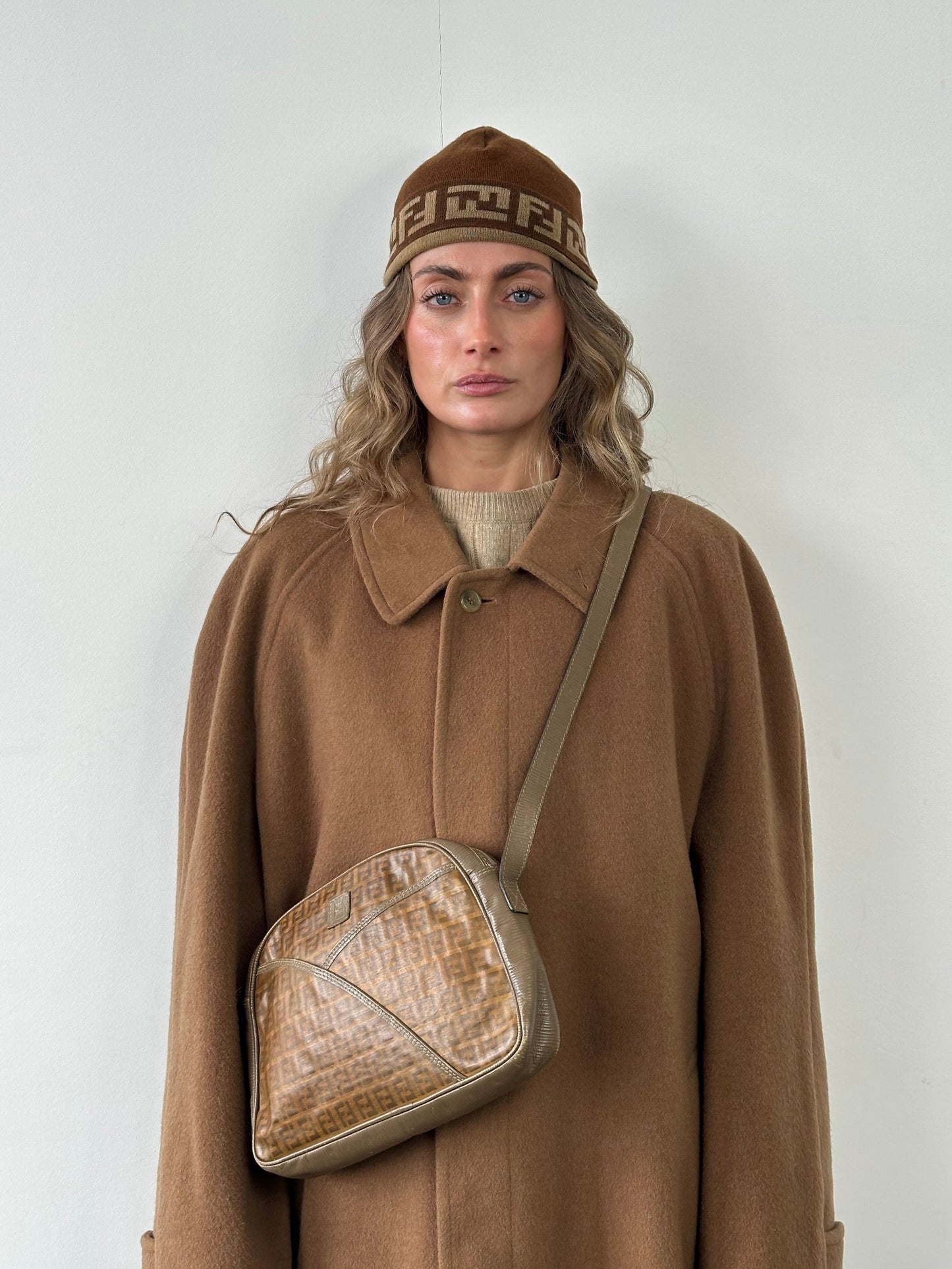 Fendi 1980s FF Monogram Crossbody Bag