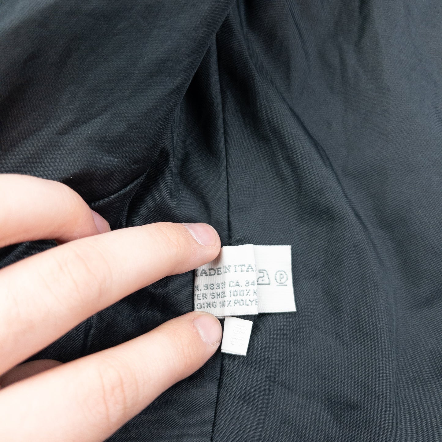 Vintage FW 1999 Miu Miu Hidden Pocket Jacket Womens Size S | Small, Black