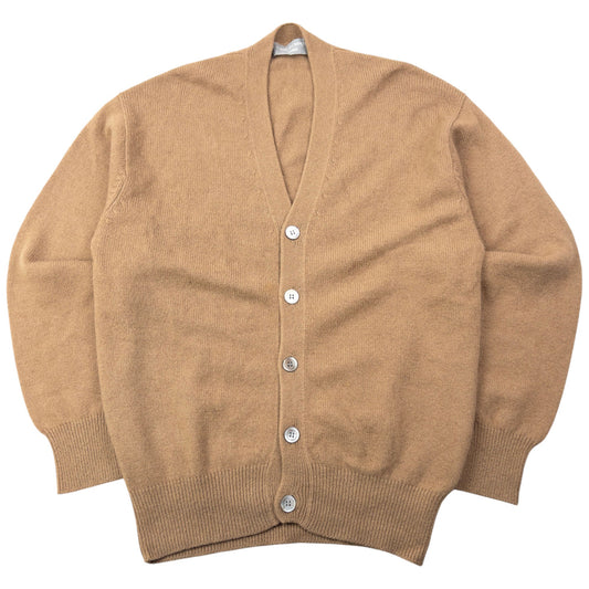 Vintage 1989 Comme Des Garçons HOMME Wool Cardigan Size M | Medium, Beige