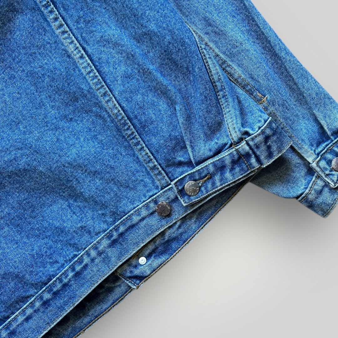 Armani Jeans True Blue Gold Label Denim Jacket L | Default Title, Blue