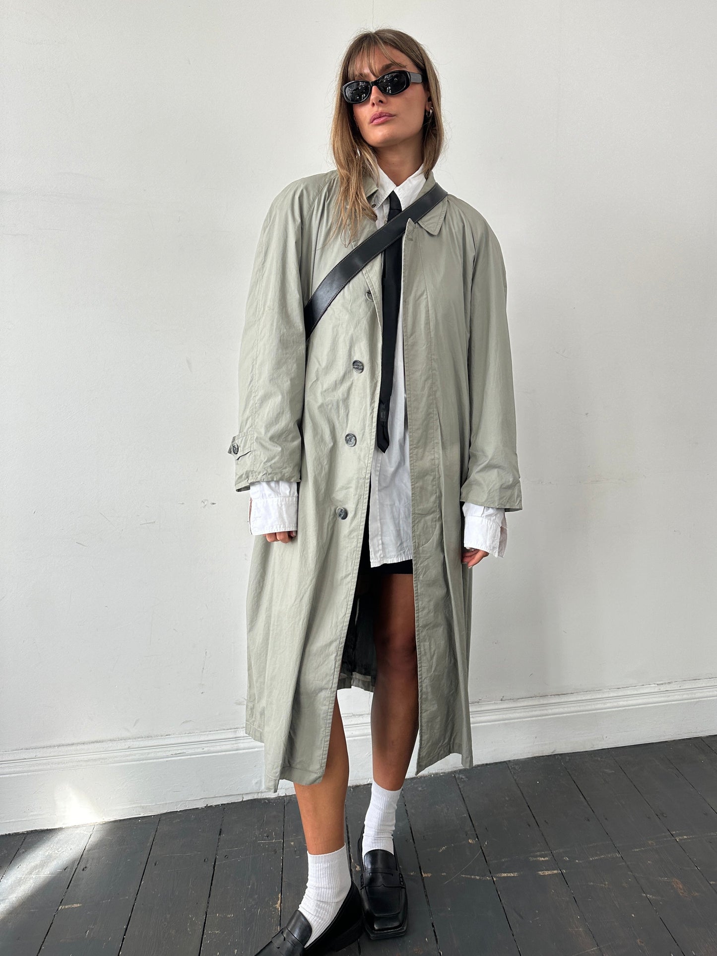 Christian Dior Le Connaisseur Belted Trench Coat - M