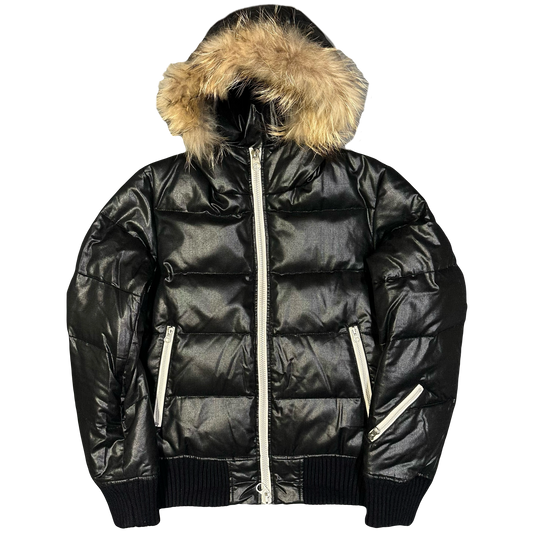 Takeo Kikuchi Puffer Jacket With Fur Hood ( M )