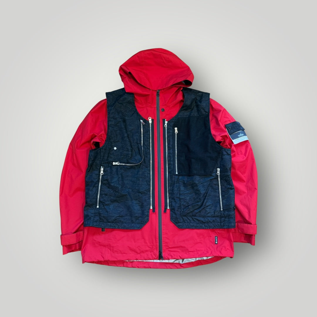 Stone Island SS/21 Shadow Project GTX Paclite Jacket XL | Default Title, Red