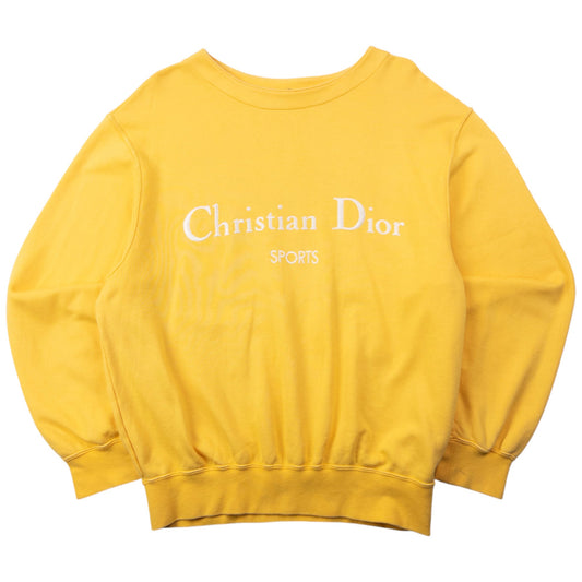 Vintage 90s Dior Sports Embroidered Sweatshirt Womens Size L