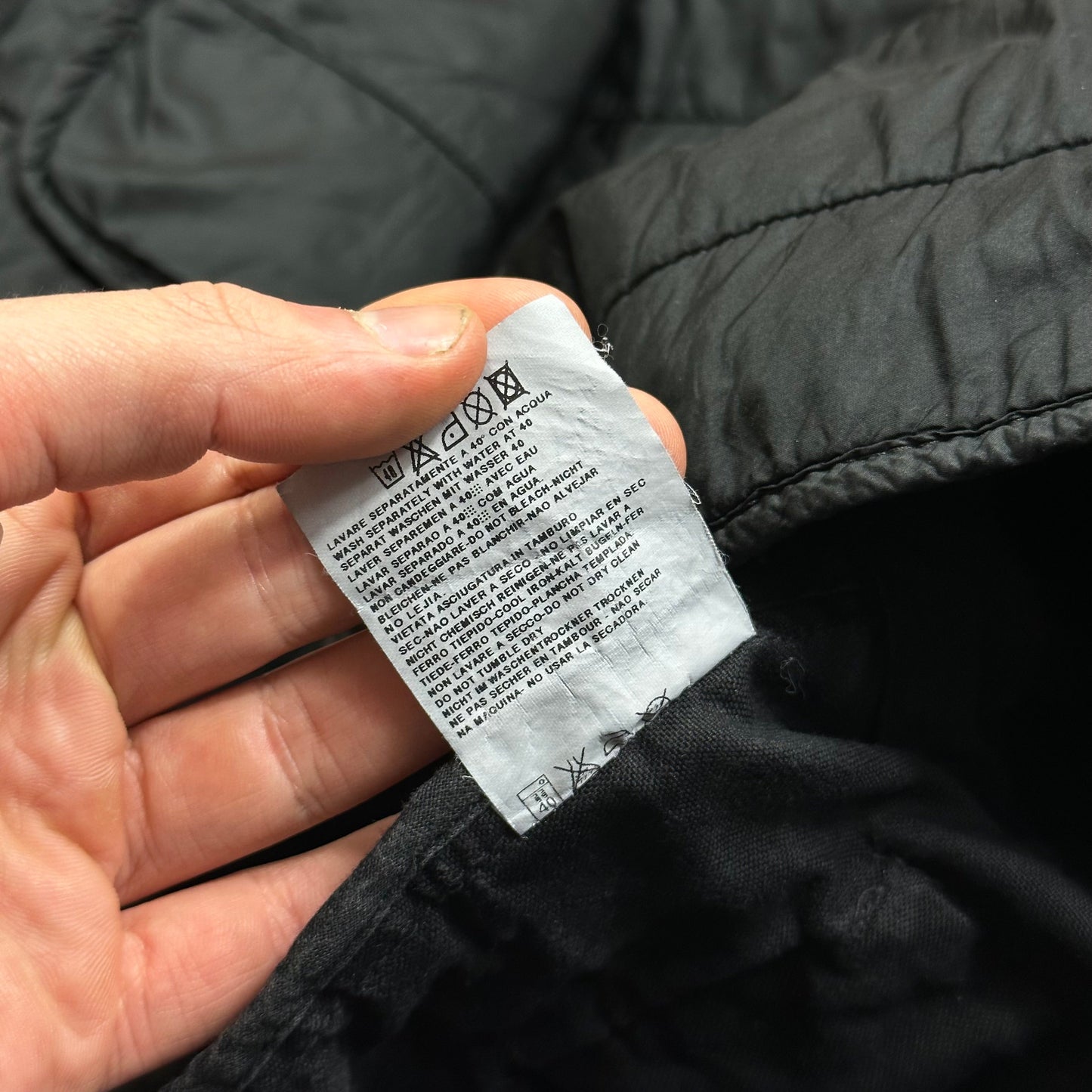 CP Company AW02 La Mille Padded Field Jacket - IT52 (L/XL) | Default Title, Black