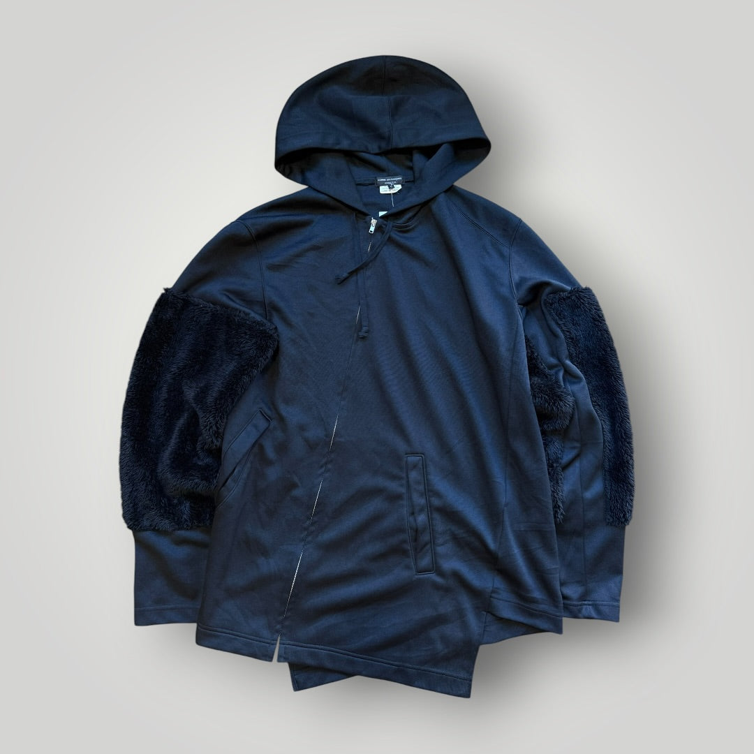 Comme des Garçons Homme Plus Asymmetrical Zip Up Hoodie L | O/S