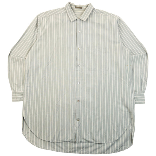 Vintage Y's For Men By Yohji Yamamoto Long Sleeve Button Up Shirt Size L | Large, Grey