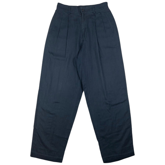 Vintage Issey Miyake Lightweight Pleated Trousers Size W30