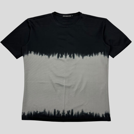 Issey Miyake MEN 2004 Flame Gradient Polyester T-shirt - 4 (L)