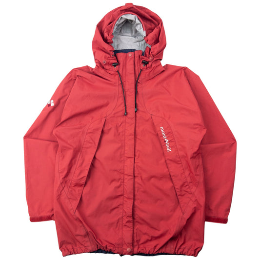 Vintage 2000s Montbell Goretex XCR Zip Up Jacket Size S | Small, Red