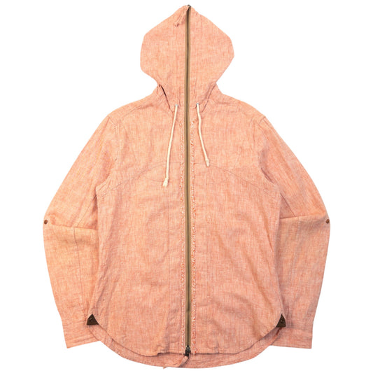 Vintage 2000s PPFM Full Zip Roll Sleeve Hoodie Size S | Small, Pink