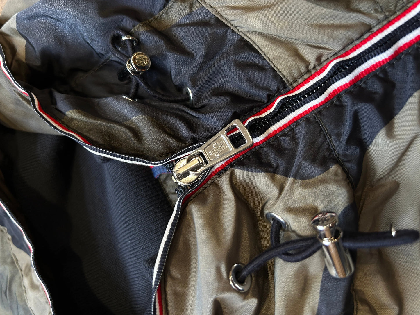 Moncler Camo Packable Windbreaker Jacket XL
