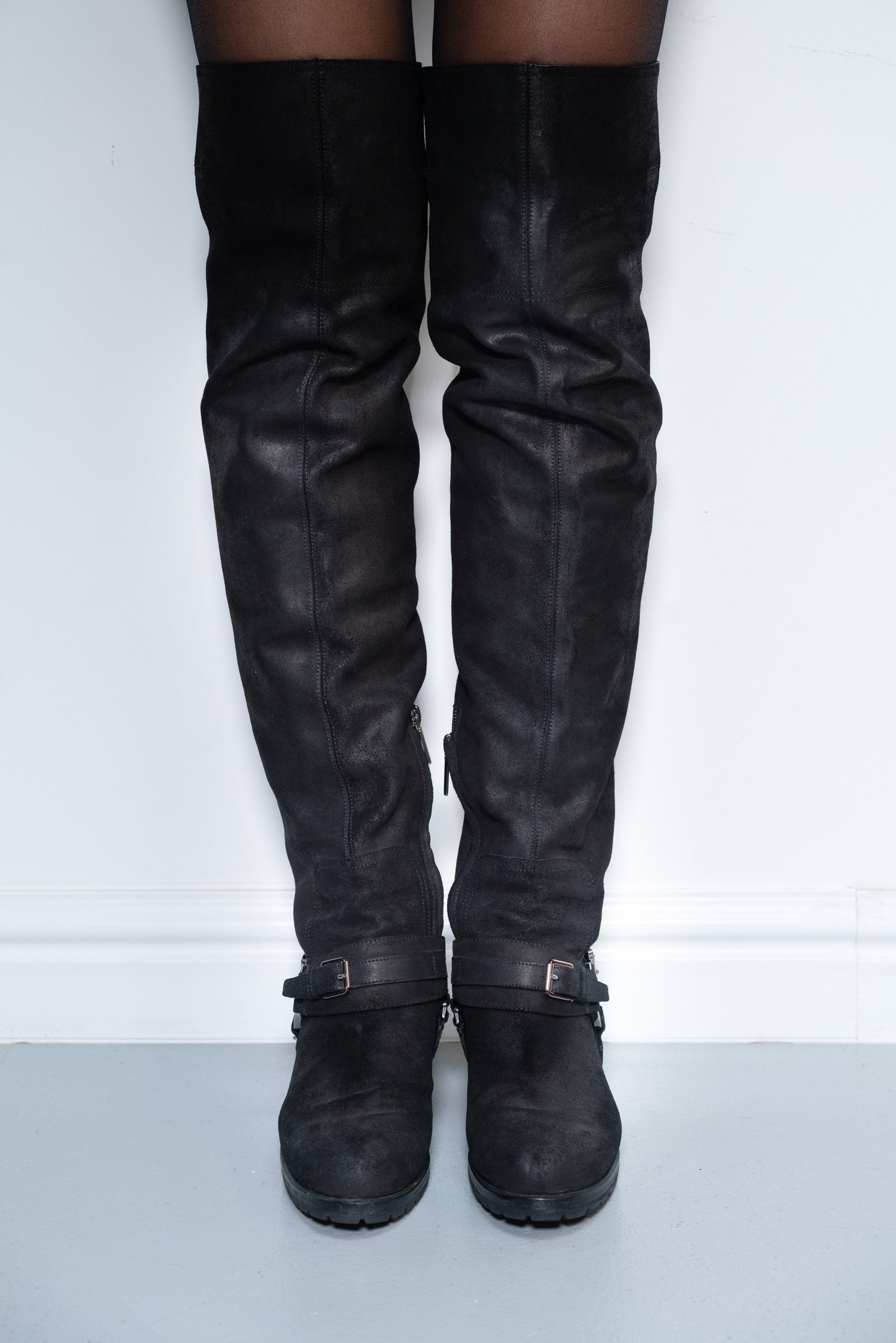 DIOR RIDING BOOTS (EU 37) | DEFAULT TITLE, Black