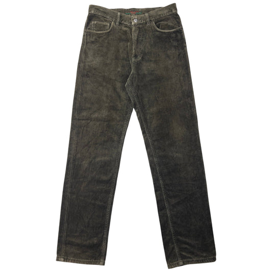 Vintage Katharine Hamnett Velour Trousers Size W30