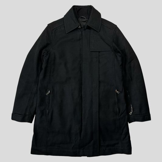 Prada Sport 00’s 3 in 1 Goretex Wool & Nylon Military Jackets - S/M | Default Title, Red