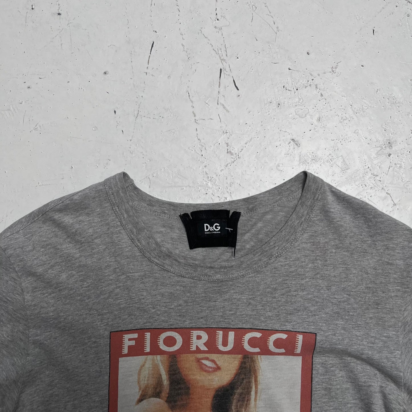 vintage d&g fiorucci graphic tee | Gray, Gray