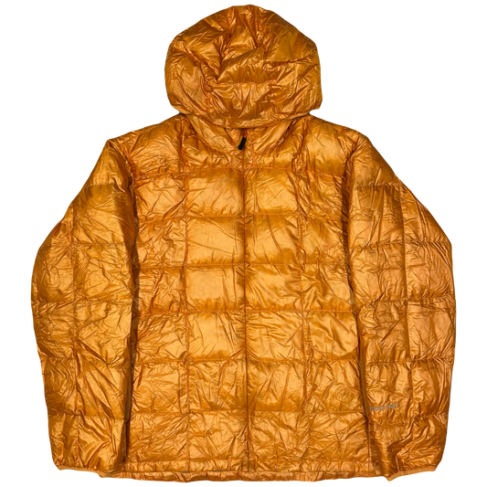 Montbell Square Stitch Puffer Jacket In Orange ( L )