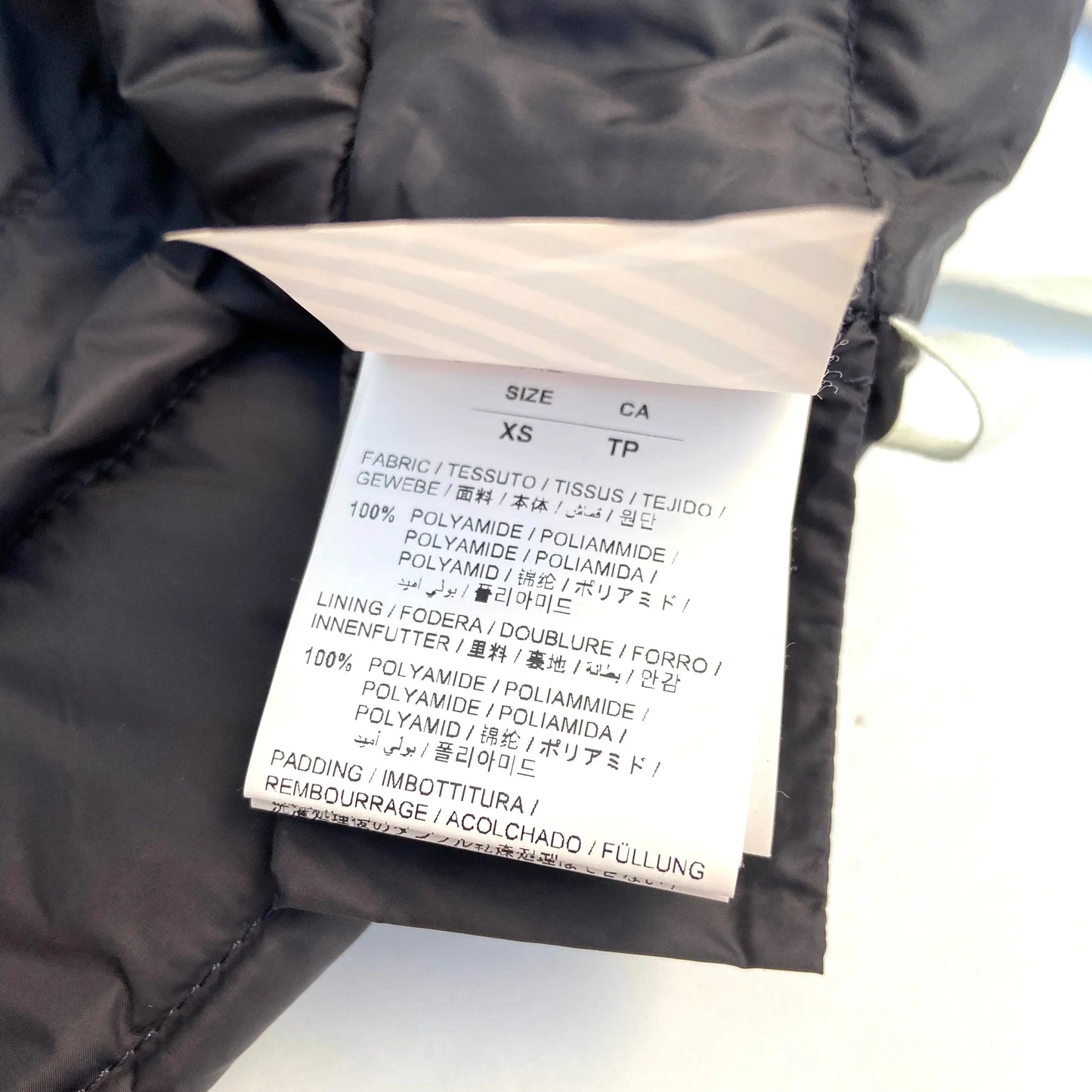 OFF-WHITE PUFFER JACKET NAVY XS | XS, Navy