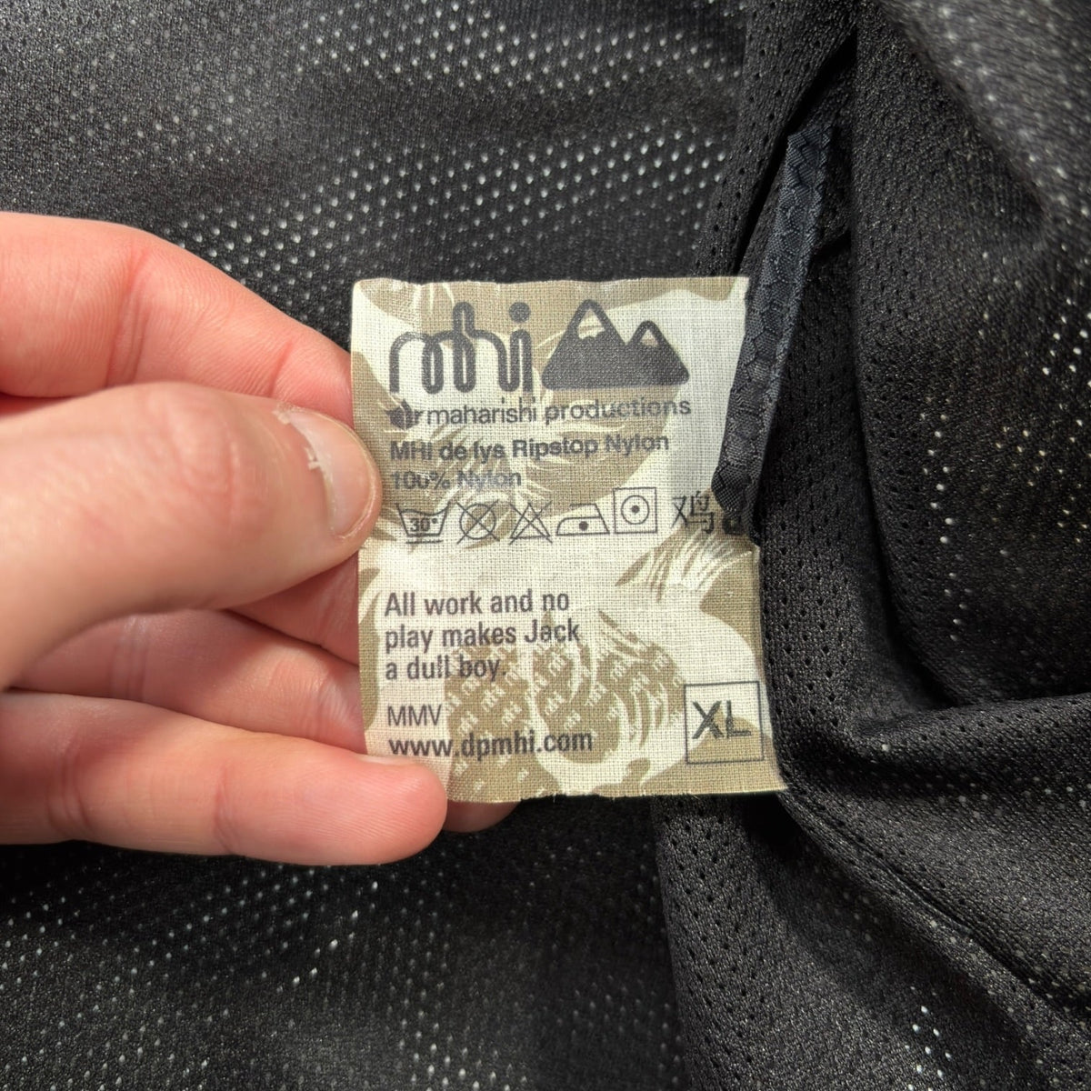 Maharishi 00’s Ripstop Multipocket Parka Jacket XL | XL, Black