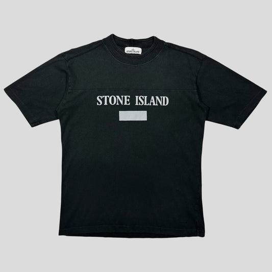 Stone Island FW18 Reflective Crewneck T-shirt - S (M) | Medium, Black