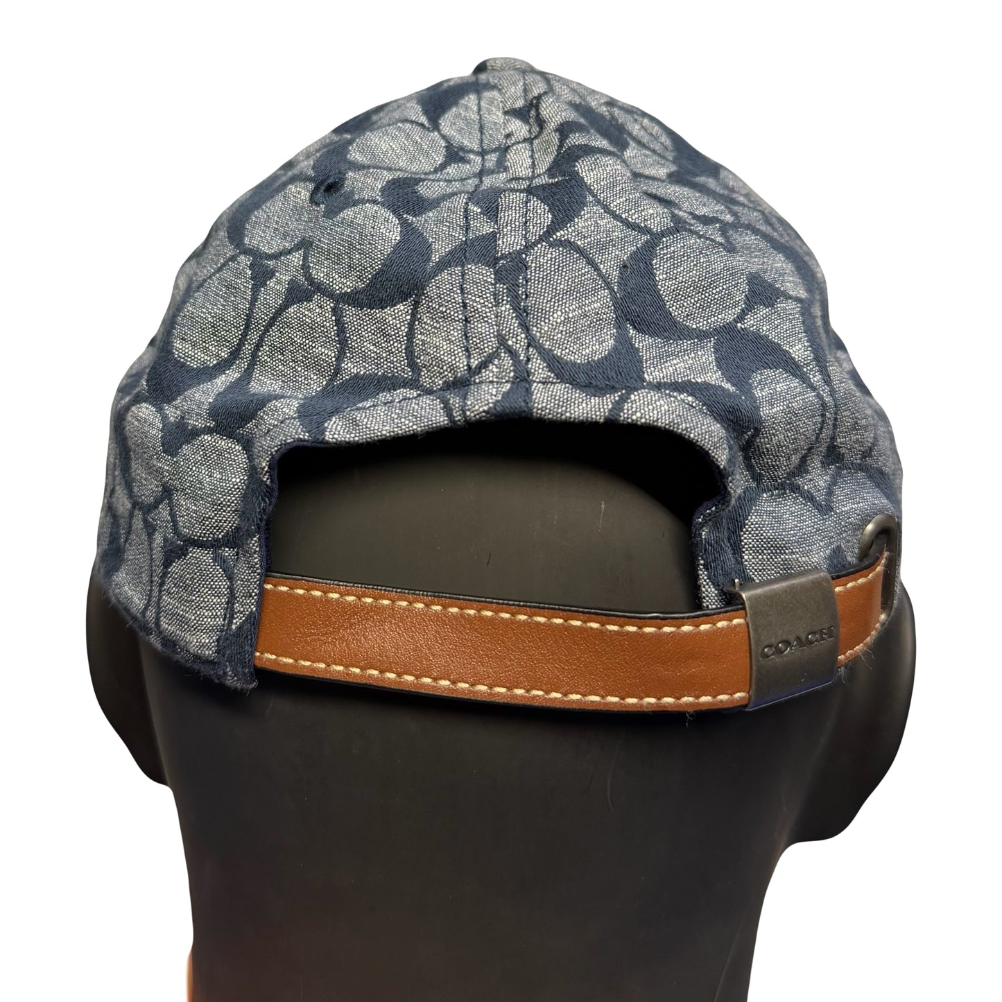 Coach Monogram Cap In Navy (OS) | O/S, Navy