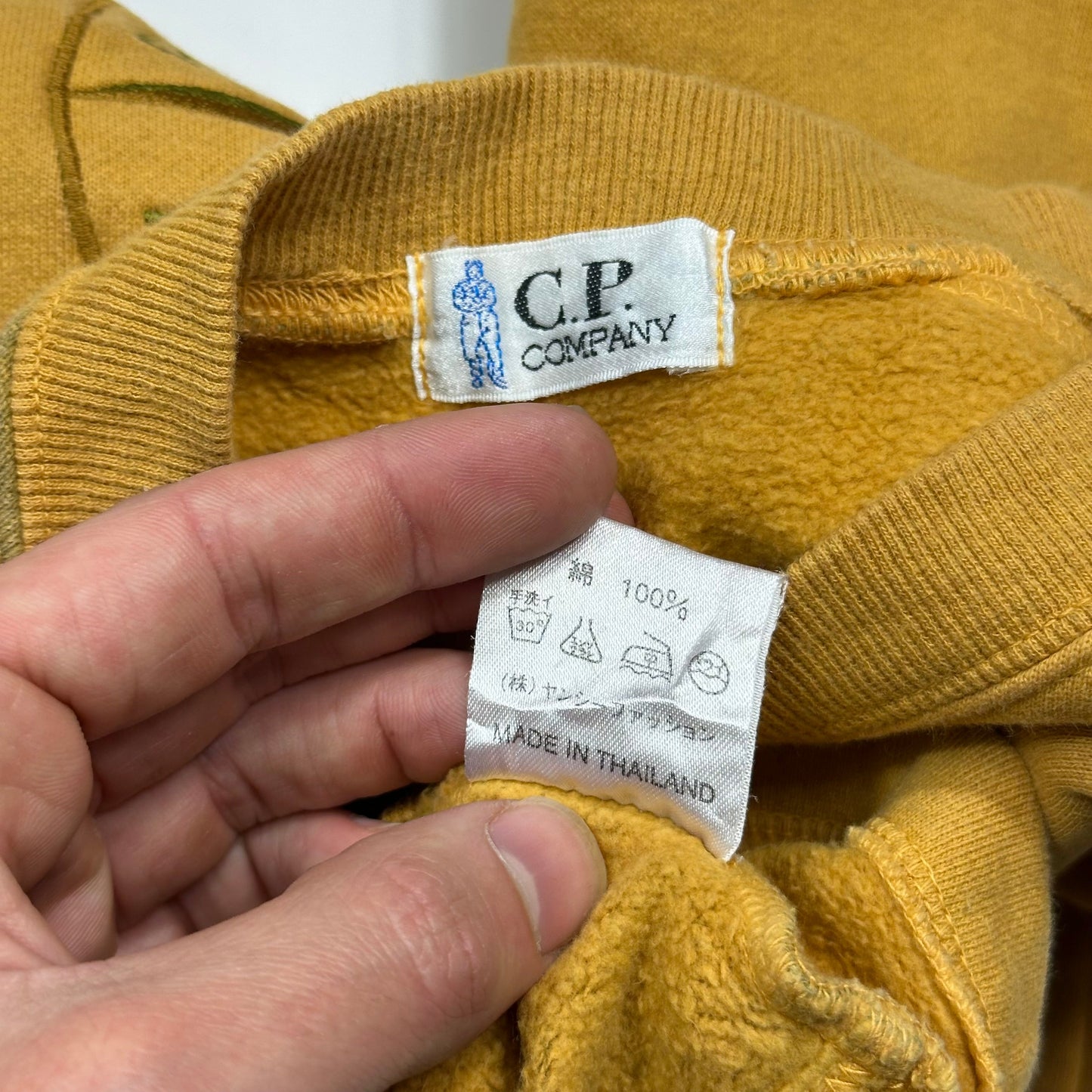 CP Company 90’s Royal Navy Embroidered Compass Jumper - M