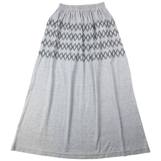 Vintage 90s Hai Sporting Gear By Issey Miyake Embroidered Skirt Womens Size L | Large, Grey