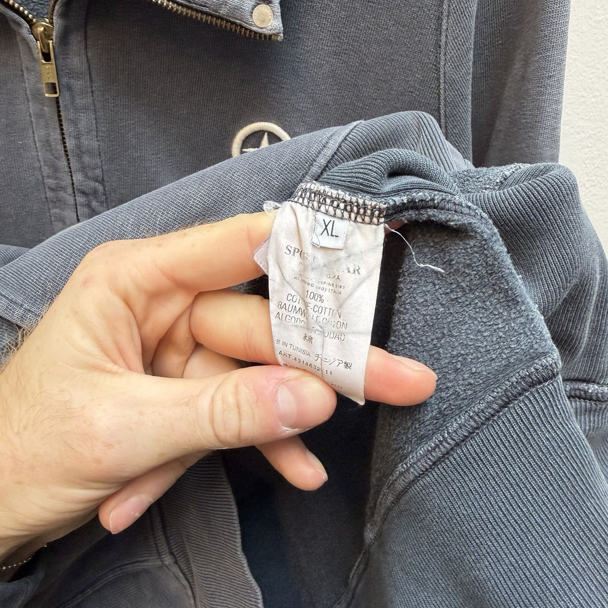 Stone Island Denims Zip Jumper (XL) | Extra Large, Multicoloured