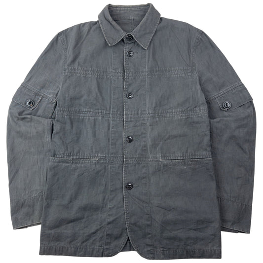 Vintage 2000s PPFM Button Up Jacket Size M | Medium, Grey