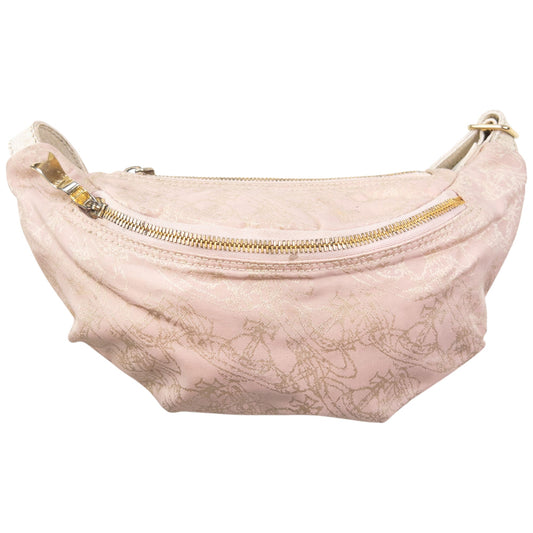 Vintage 90s Vivienne Westwood Orb Pattern Crossbody Bag | O/S, Pink