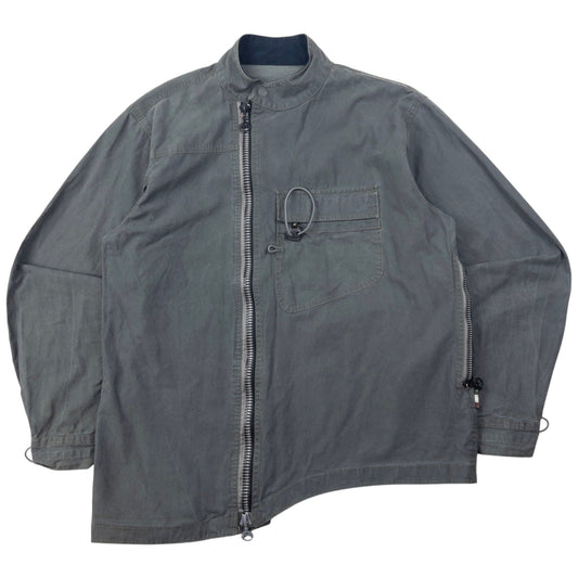 Vintage 1999 Maharishi Asymmetric Zip Up Jacket Size M